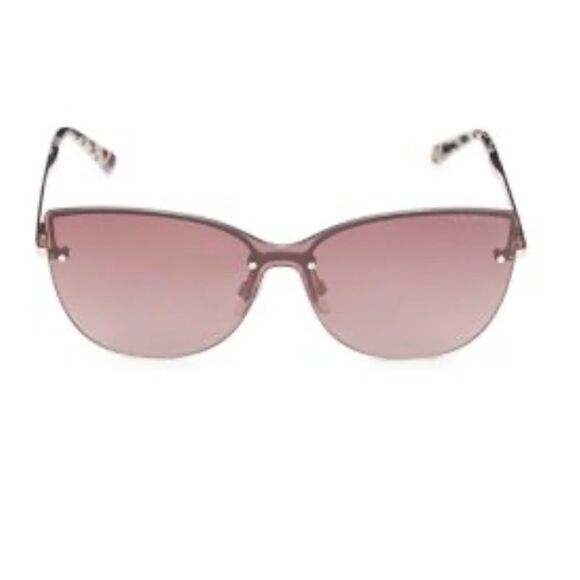 NWT Ted Baker TWS189 London Women’s Shield Sunglasses 139mm, Rose/Gold/Tort